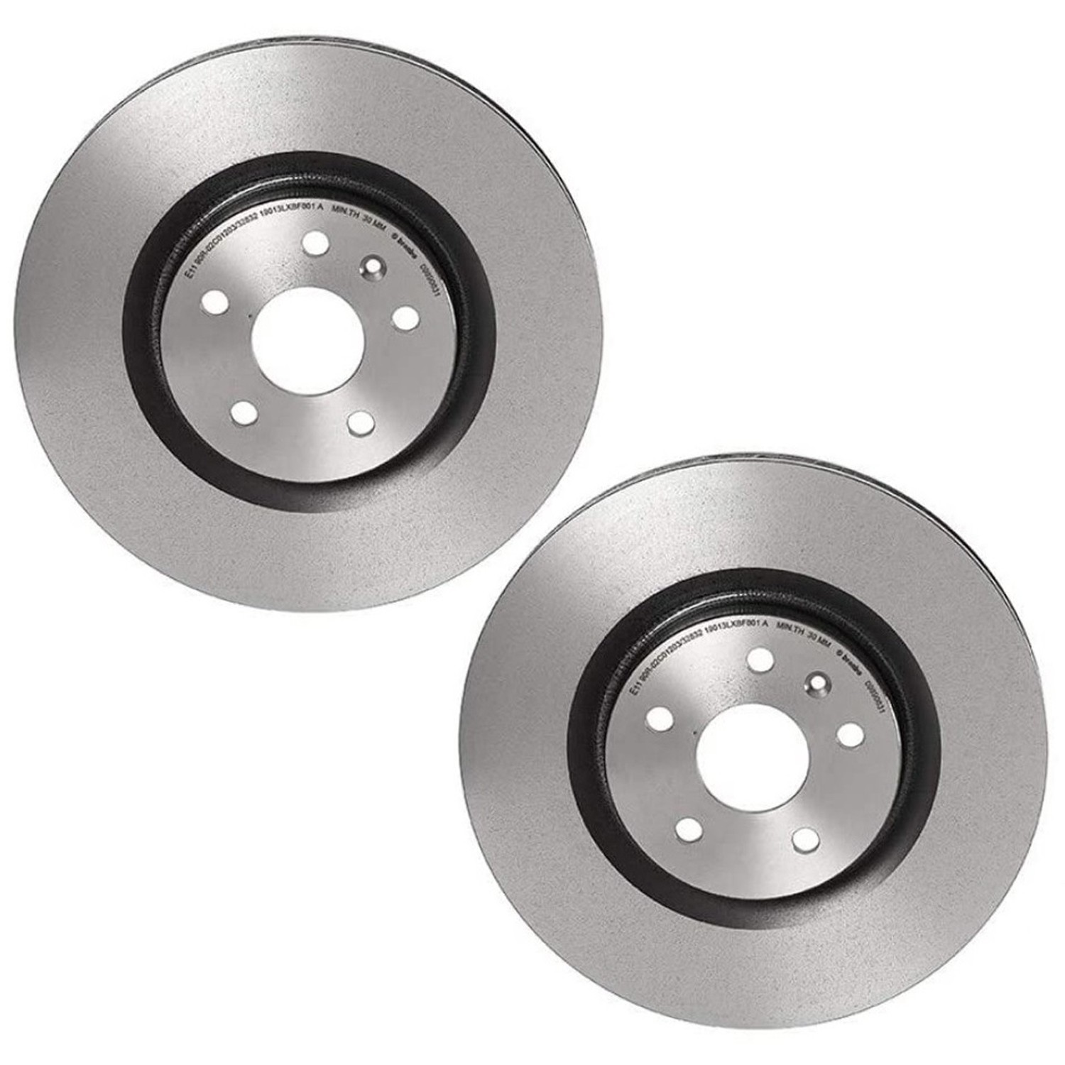 Brembo Pair Set of 2 Front PVT 355mm Disc Brake Rotors For Regal Camaro SS G8