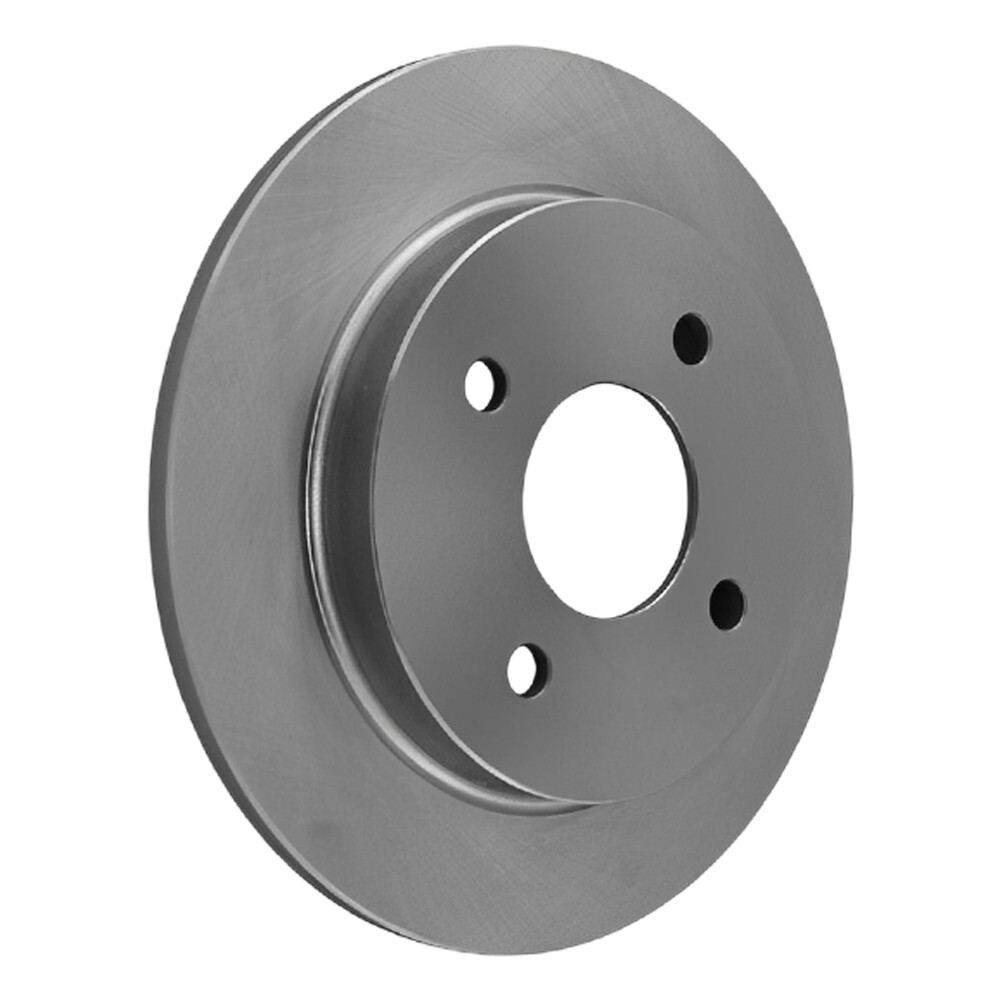 Front Vented & Rear Solid Disc Brake Rotors With Pads For Ford Focus 04-00