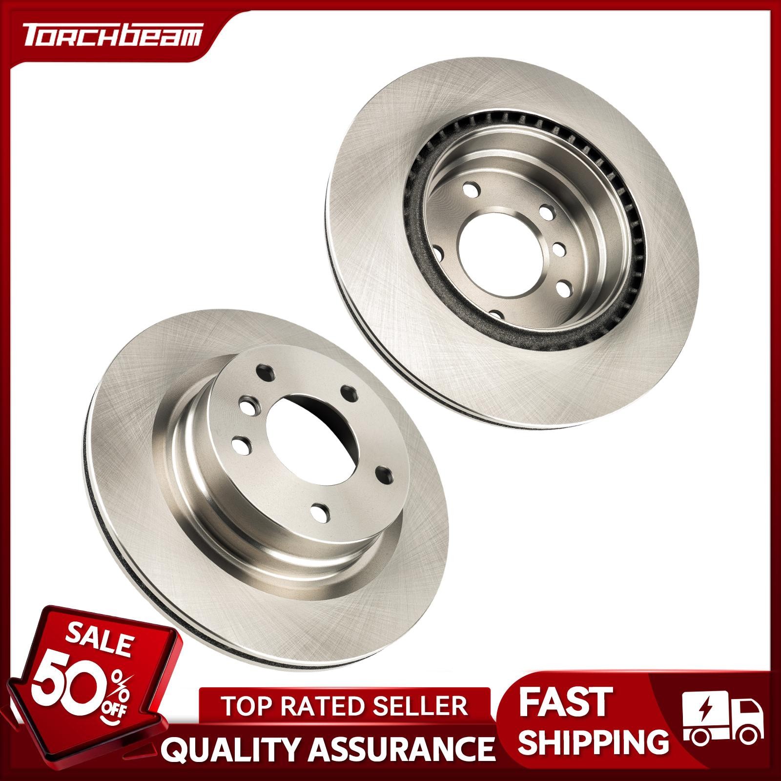 2x Rear Brake Rotors Fits BMW 325i 2006 328i 2007-2011 328i 2014-2015 980490