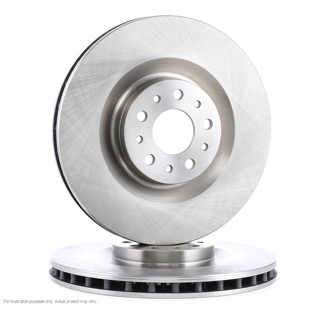 2x APEC Front Brake Discs For FIAT DOBLO Platform/Chassis 59kW/80HP/1248cc