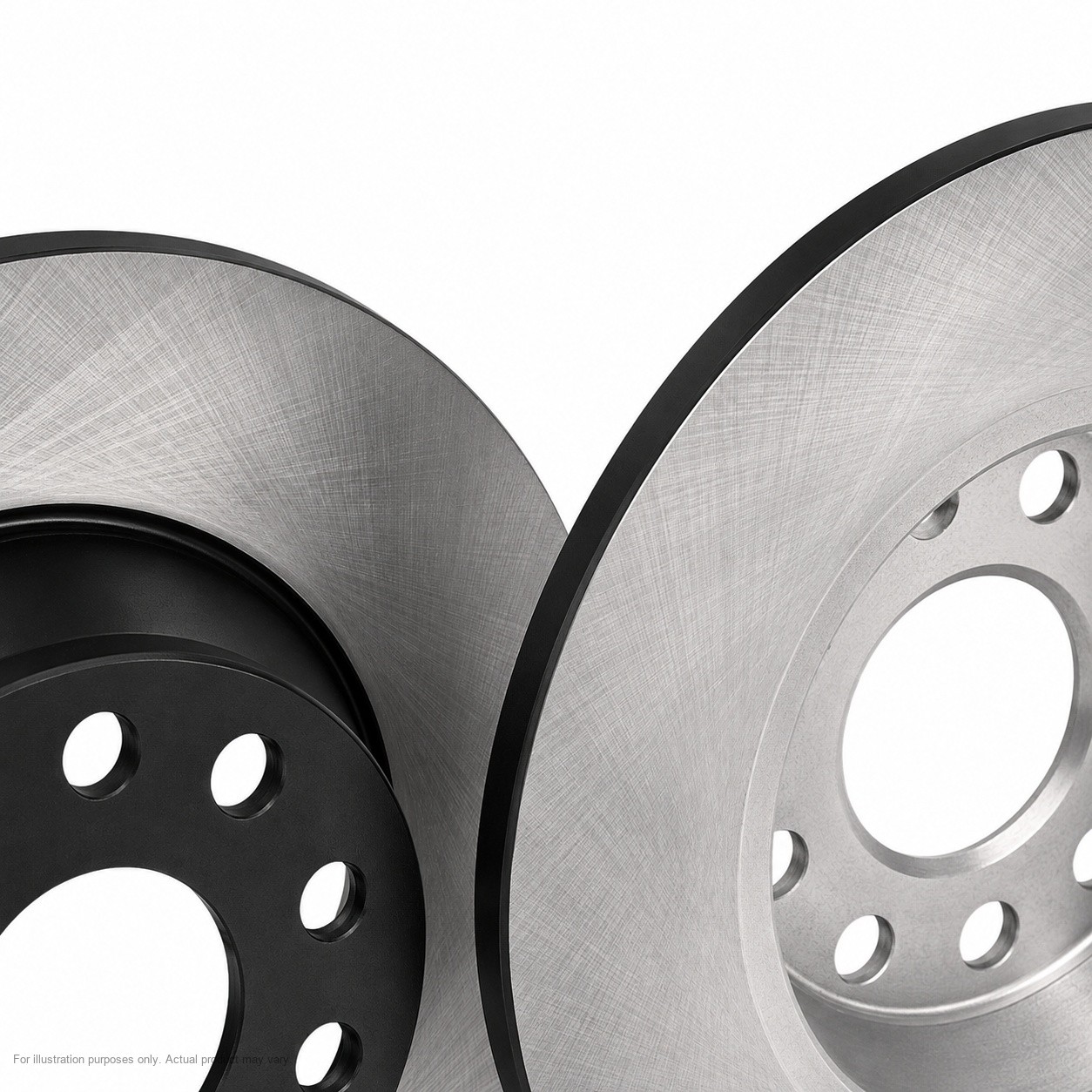 2x APEC Rear Brake Discs For AUDI A3 Sportback (8PA) 2.0 147kW/200HP/1984cc