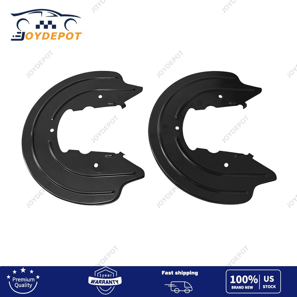 Pair Left & Right Rear Disc Brake Dust &Splash Shield For 1994-2004 Ford Mustang