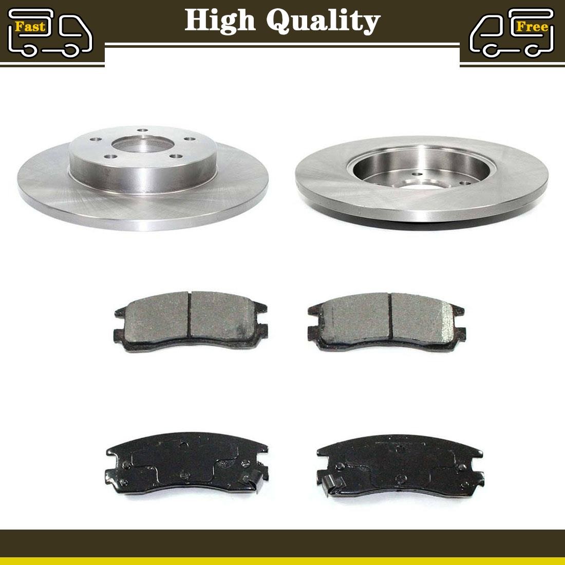 Rear disc brake pads and rotors Fits Buick Park Avenue 3.8L Buick Riviera 3.8L