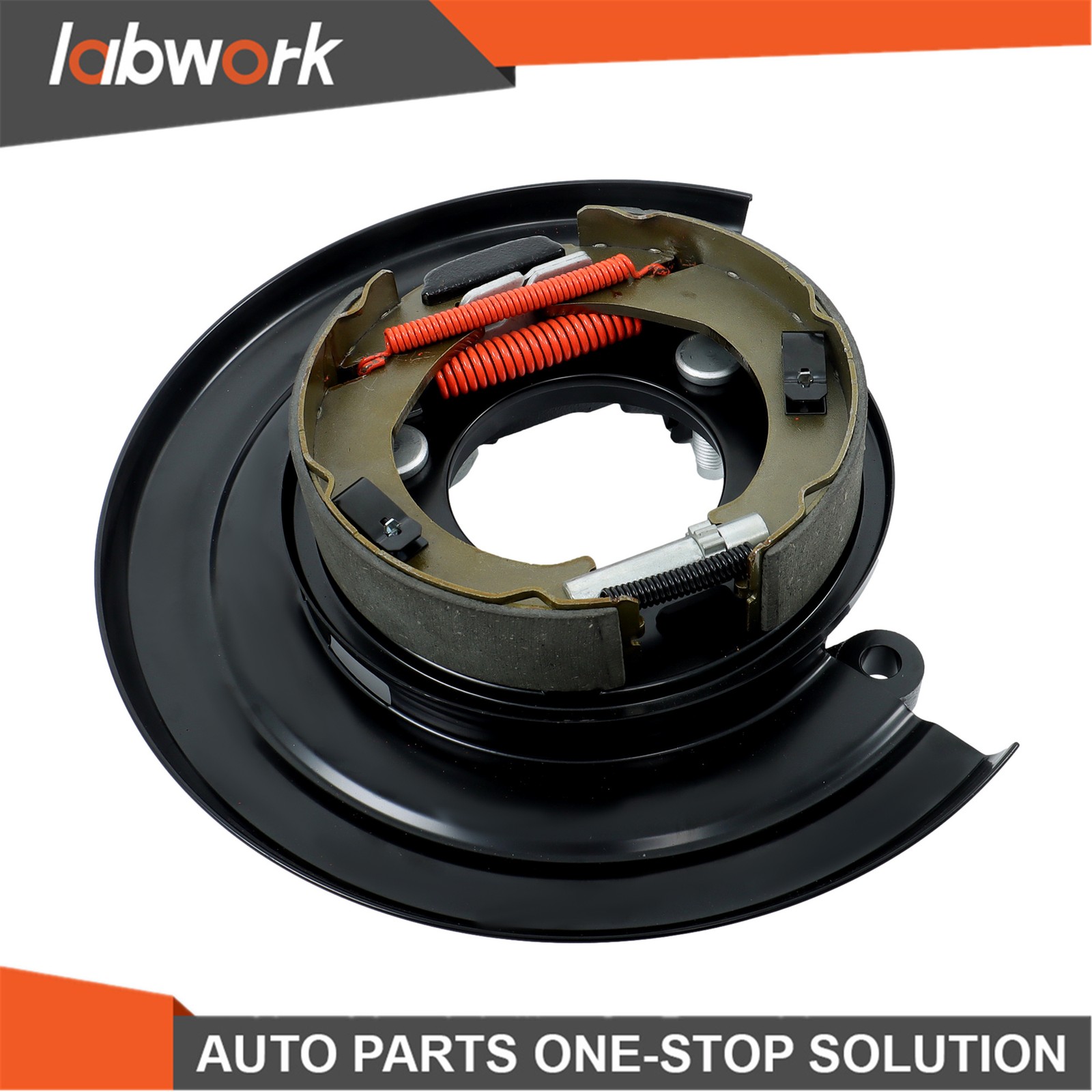 Labwork Rear LF Loaded Brake Backing Plate 1999-2004 For Ford F-250 Super