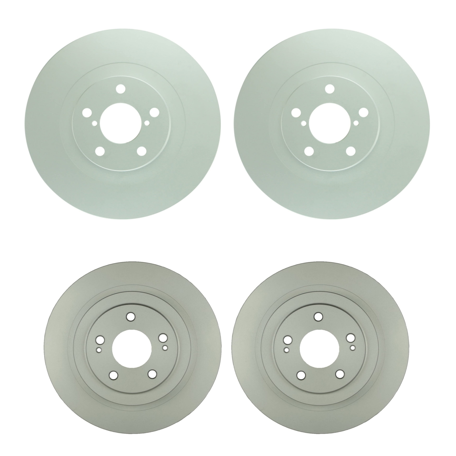 Bosch QuietCast Front 293mm and Rear 289mm Disc Brake Rotors Kit For Baja Legacy
