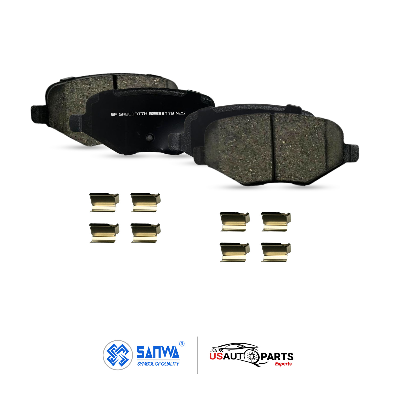 REAR BRAKE ROTOR SOLID GEOMET COATED & CERAMIC PAD KIT 330mm FOR FORD 2009-2019