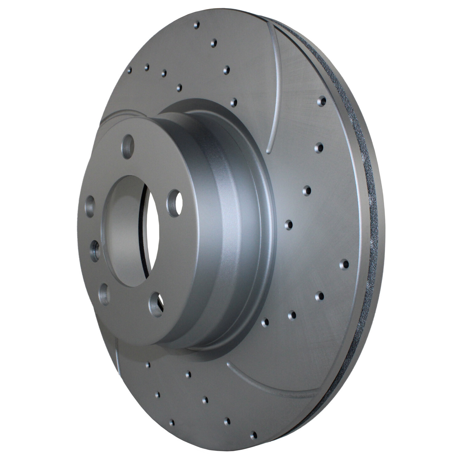 Bison Performance Pair Front Drilled Coat 330mm Brake Rotors for F22 F23 F30 F36