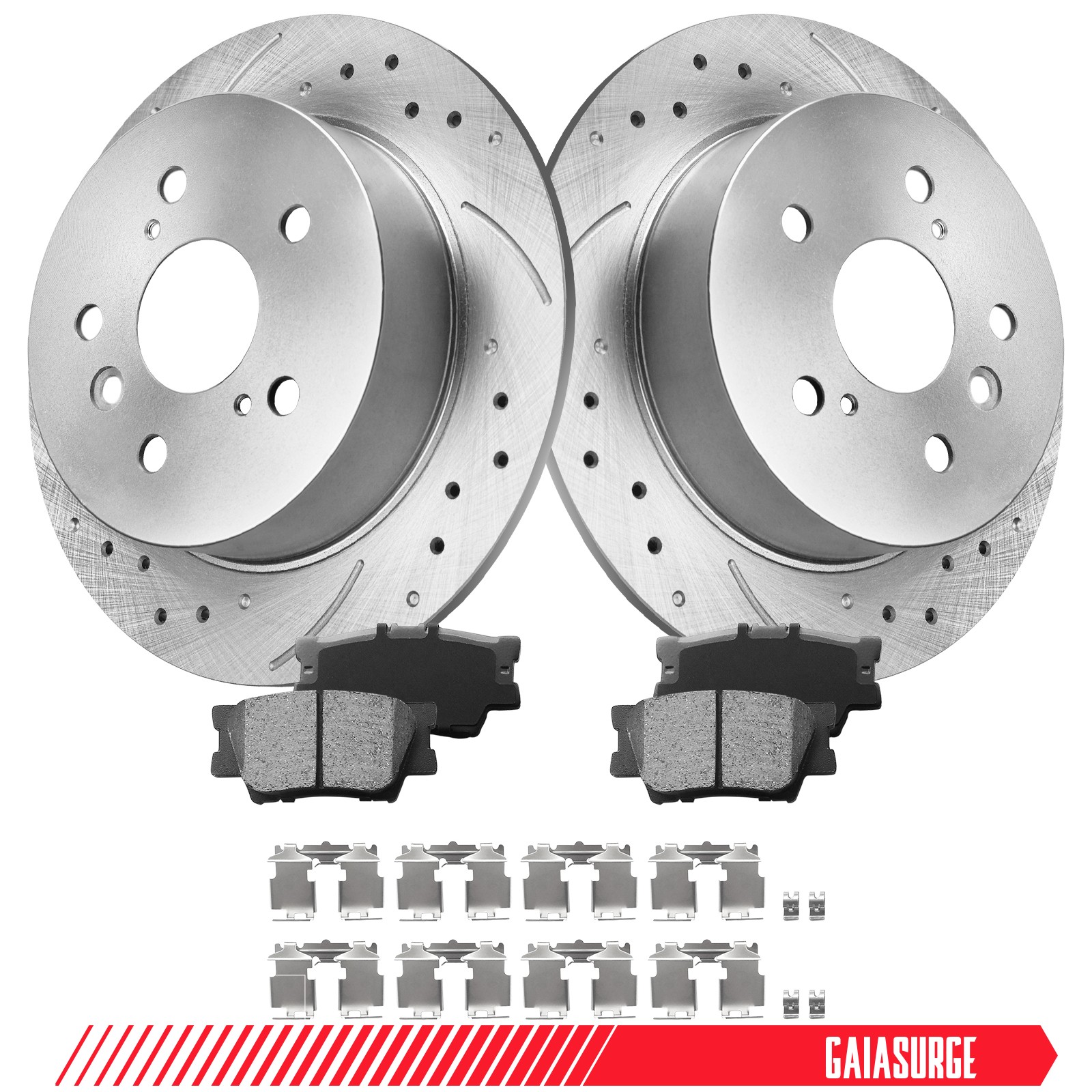 FOR Toyota Camry Toyota Avalon Front & Rear Disc Brake Rotors Brake Pads Kits