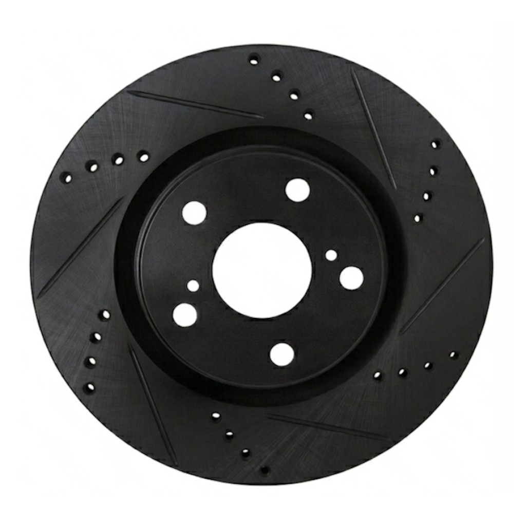 For Saab 9-5 2011 Rotor Set | Front | Excluded Calipers | Drilled And Slotted