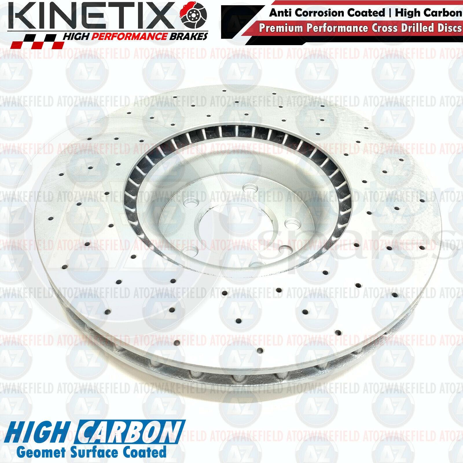 FOR RANGE ROVER L405 FRONT REAR DRILLED BRAKE DISCS 380mm 365mm