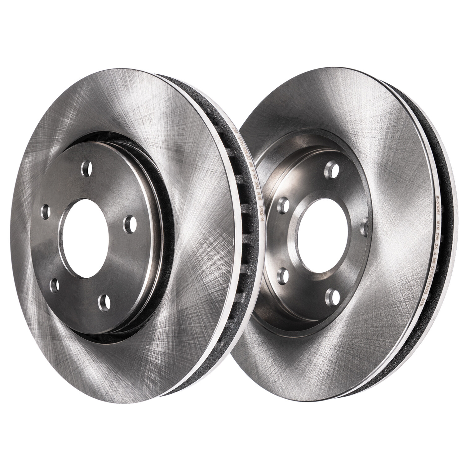 302mm Pair Rear Disc Brake Rotors for 2007 2008 2009 2010 Ford Edge Lincoln MKX