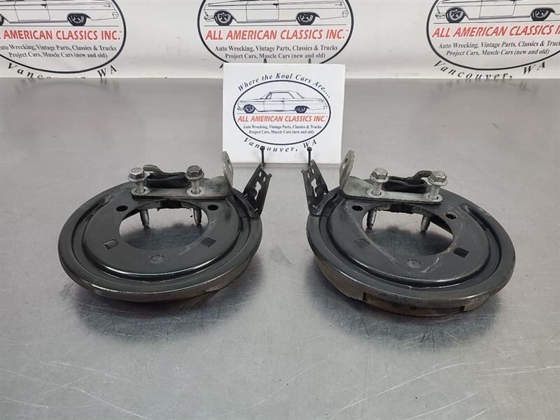 1997-04 C5 Corvette Emergency Brake Rear Backing Plate Pair LH/RH – OEM