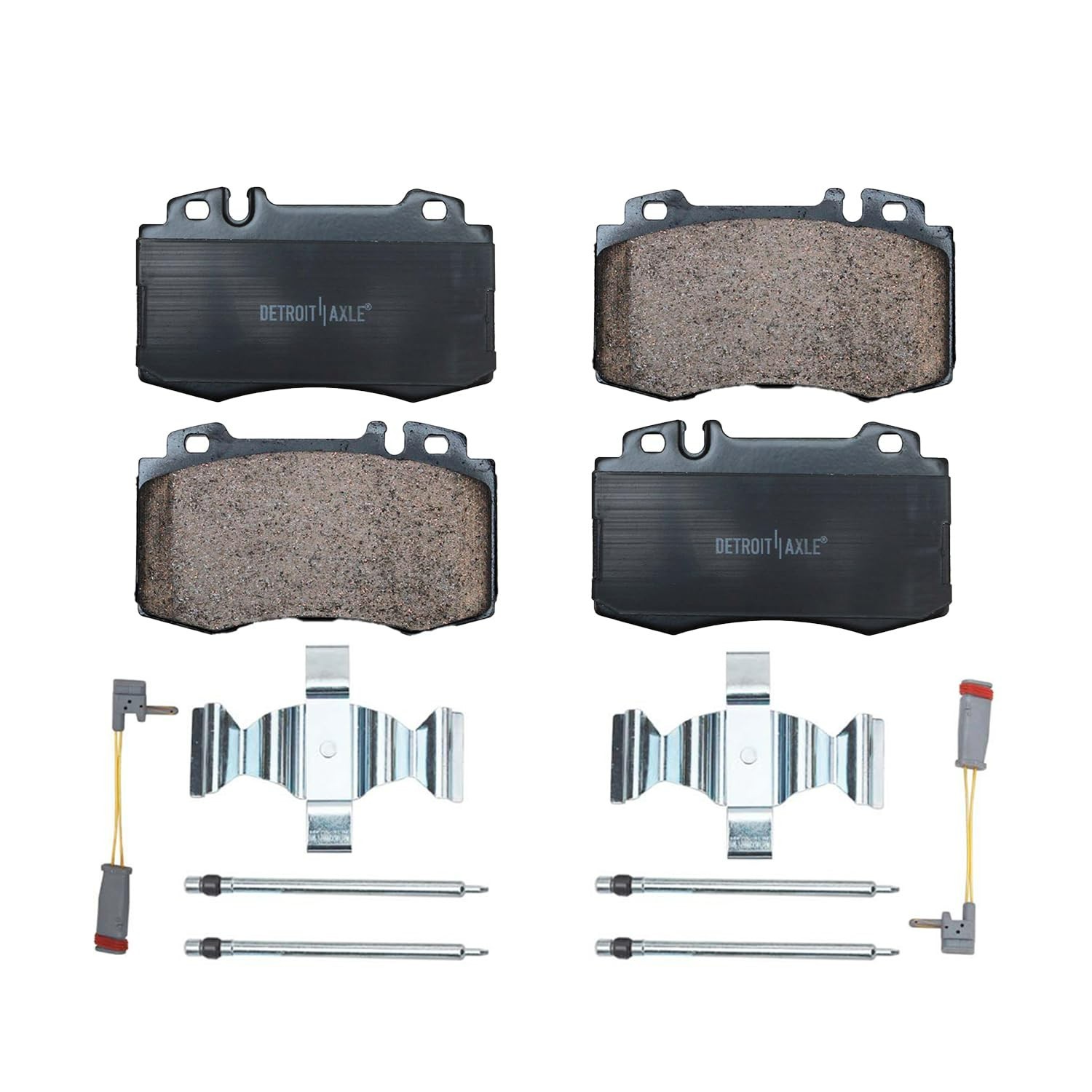 12.28″ 312mm Front Rotors Ceramic Brake Pads for 2005 2006 Benz E500 SL500 Base