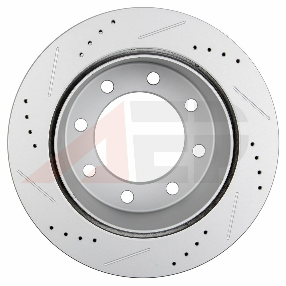 2x Front + 2x Rear Brake Rotors Disc For Lexus IS250 2006-2010 Drilled & Slotted
