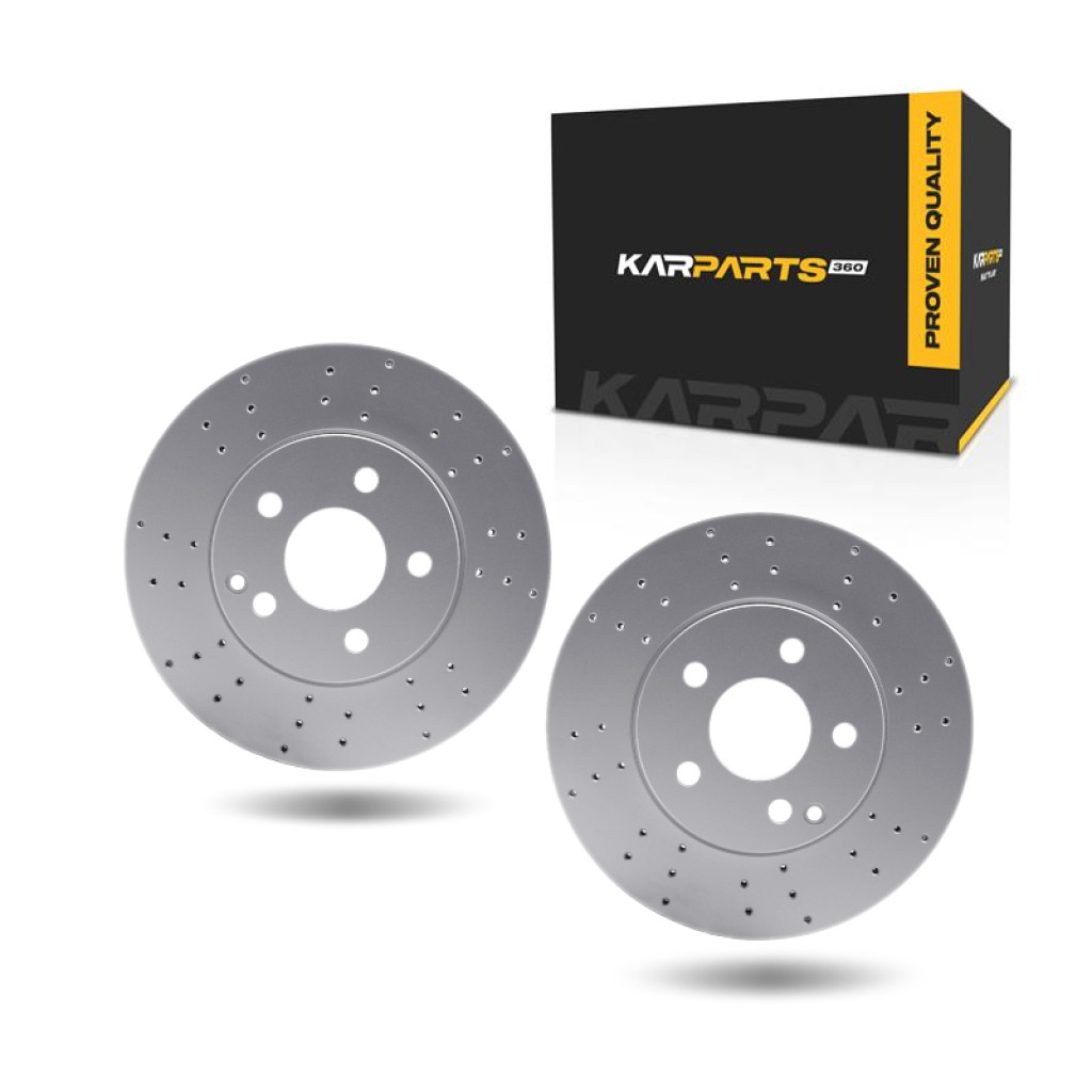For Mercedes-Benz SLK250 2012-2015 Brake Rotors | Cast Iron | Plain Rotor Style