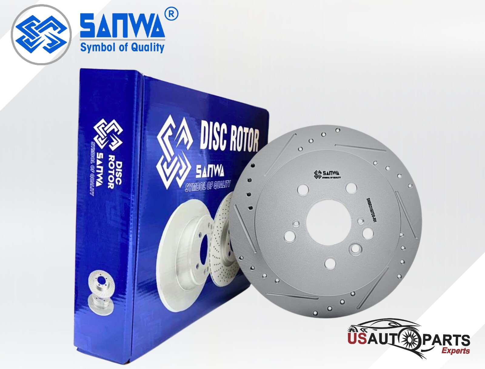 REAR RH BRAKE ROTOR SOLID & COATED GEOMET D&S 272MM FOR TOYOTA HIGHLANDER 08-14