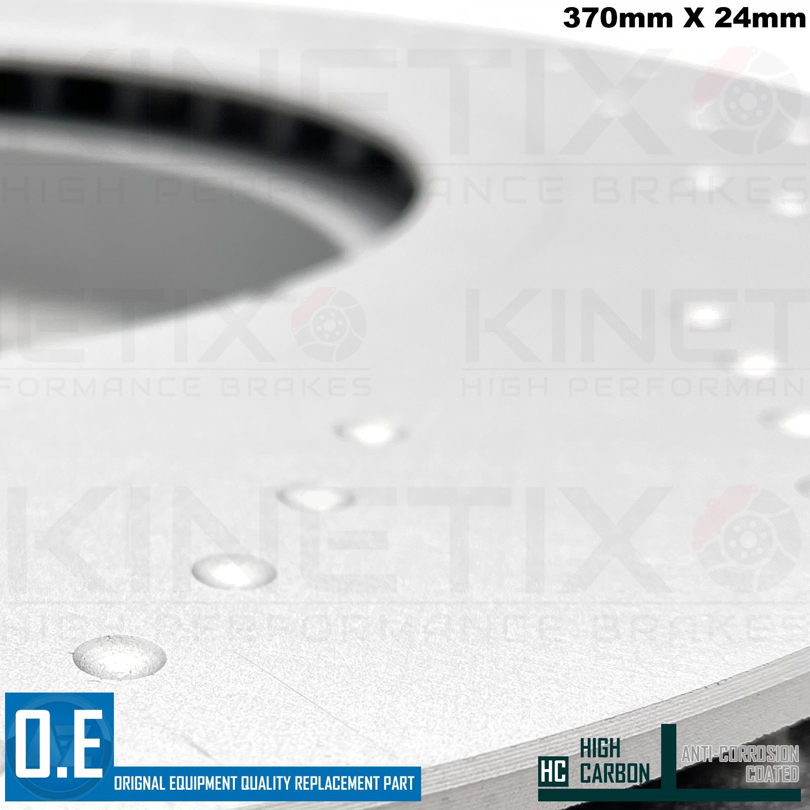 FOR BMW 740d Ld G11 G12 M SPORT REAR BRAKE DISCS TEXTAR PADS 370mm