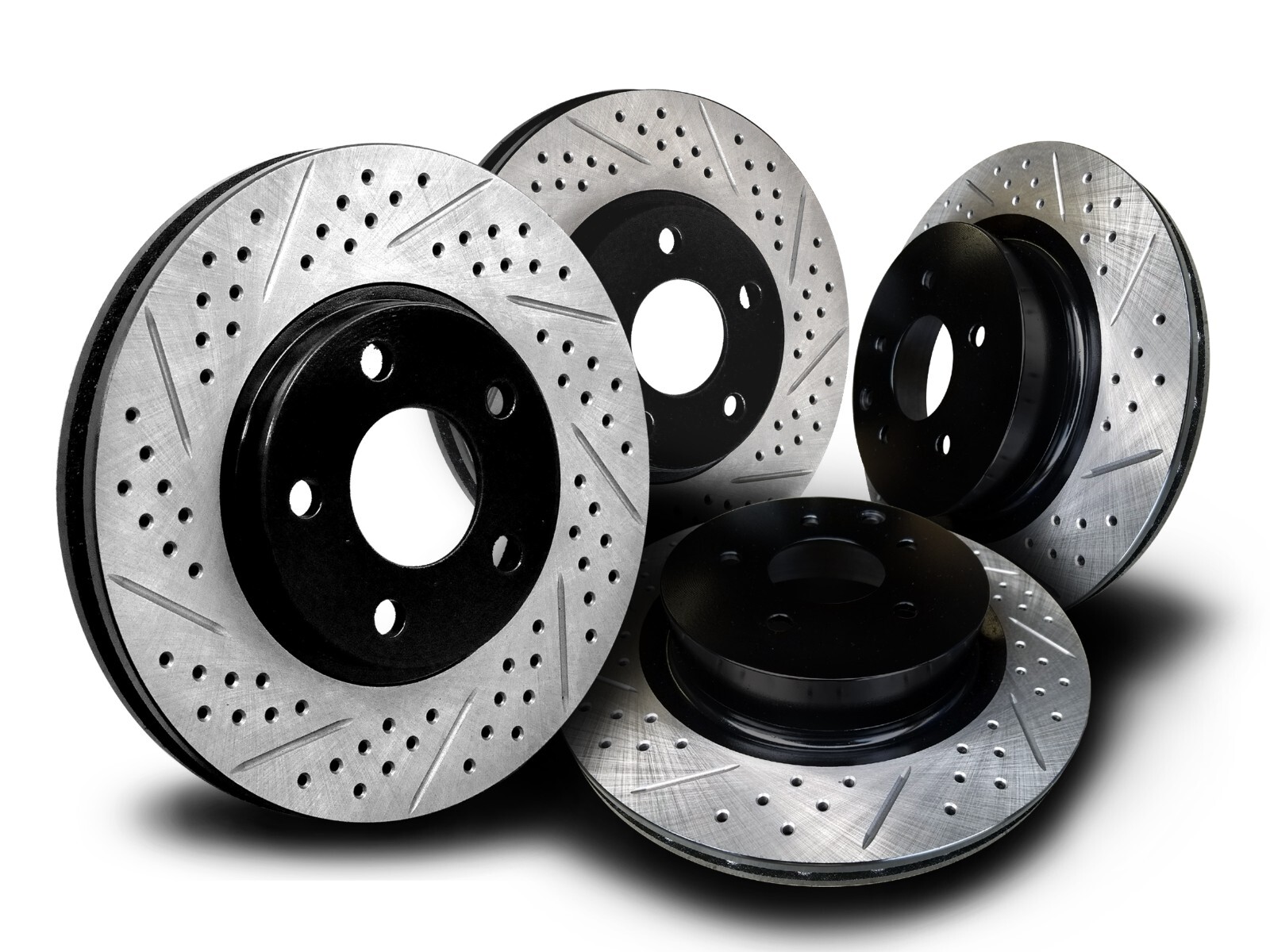 BSJEE003SD Grand Cherokee SRT-8 2006-2010 Brake Rotors Double Drill & Slot