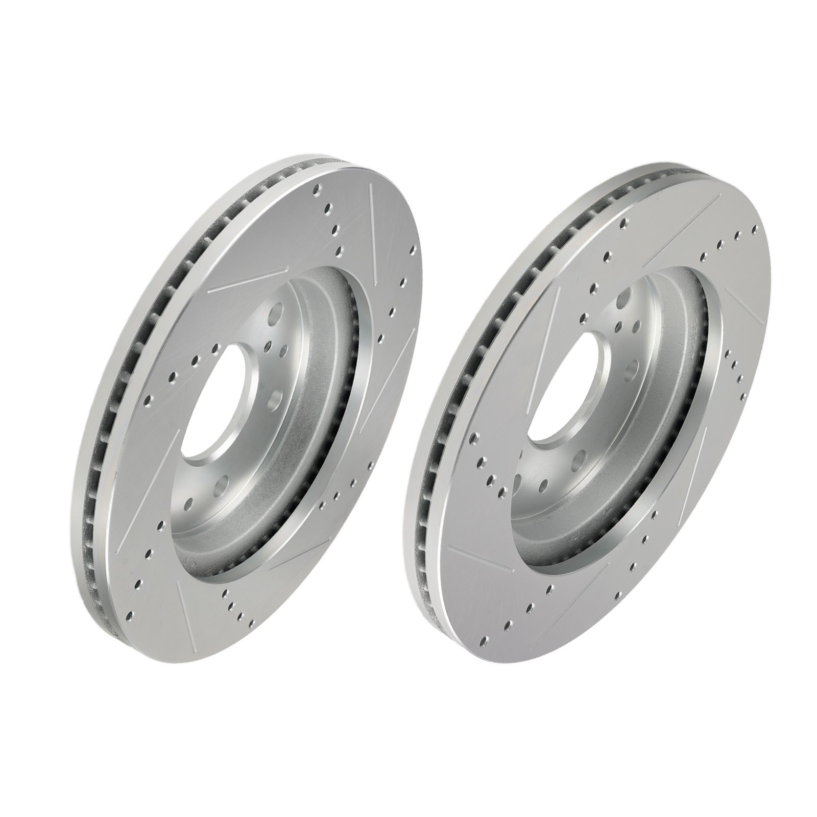 Front Drilled & Slotted Brake Rotor for Chevrolet Suburban 1500 2007-14 S-55097