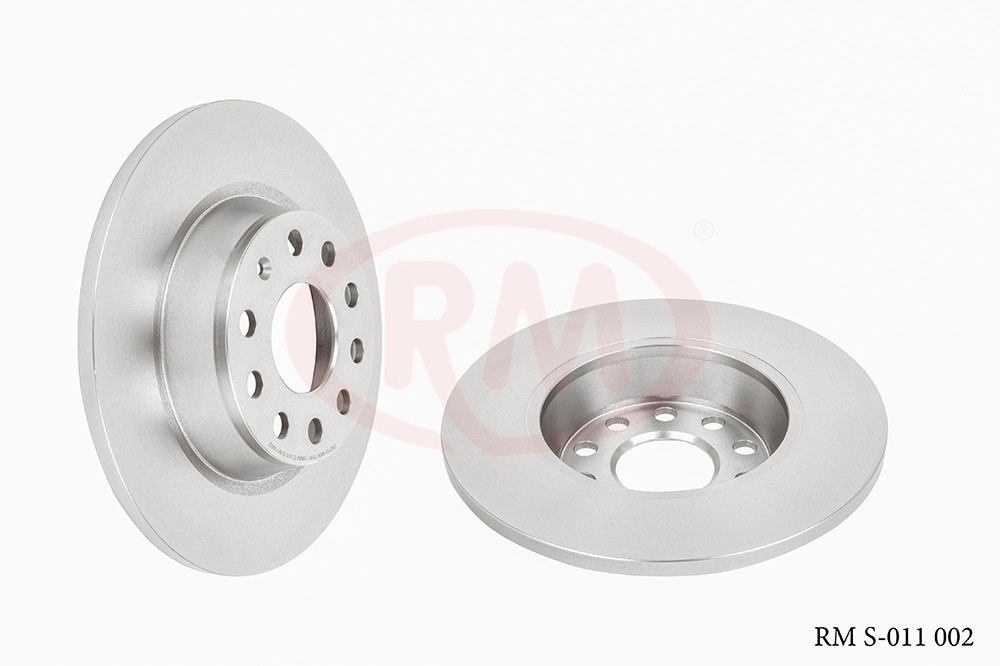 Rear Brake Rotor/Disc Fit For Audi Q3, A3,Jetta T3,Passat T2 Rear