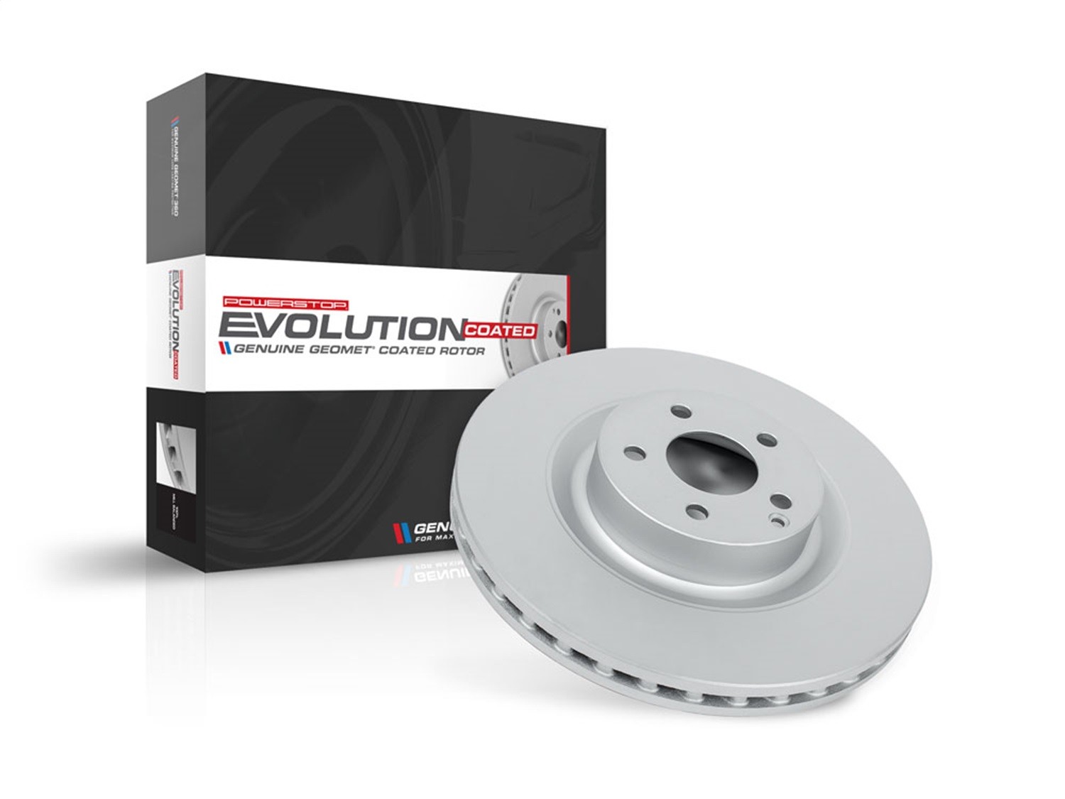 PowerStop JBR774EVC PowerStop Evolution Coated Rotor For 97-06 Elantra Tiburon