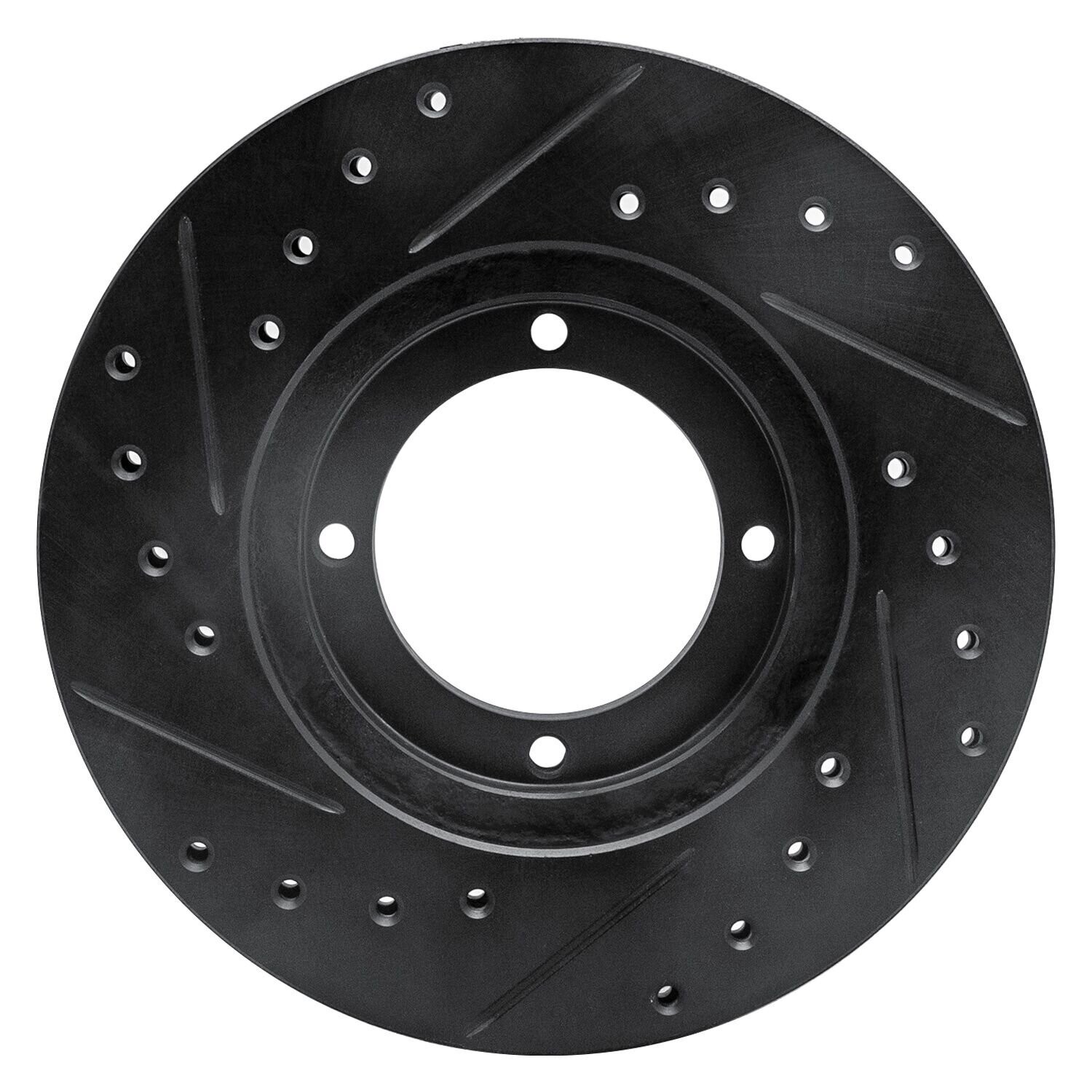 For Hyundai Accent 95-99 Brake Rotor eLINE Drilled & Slotted 1-Piece Front
