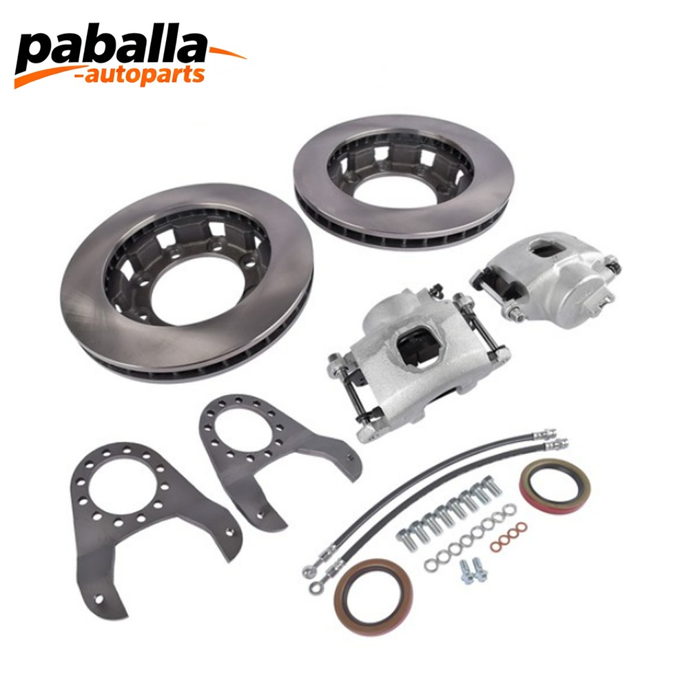For GM 14 Bolt Complete Disc Brake Conversion Kit 10.5 SRW Full Float Disk Brake