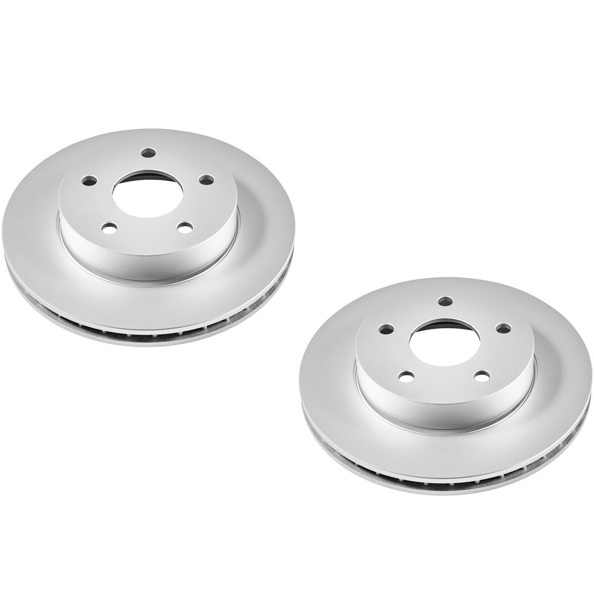SET-P15AR8742EVC-2 Powerstop Brake Discs 2-Wheel Set Front for Grand Cherokee