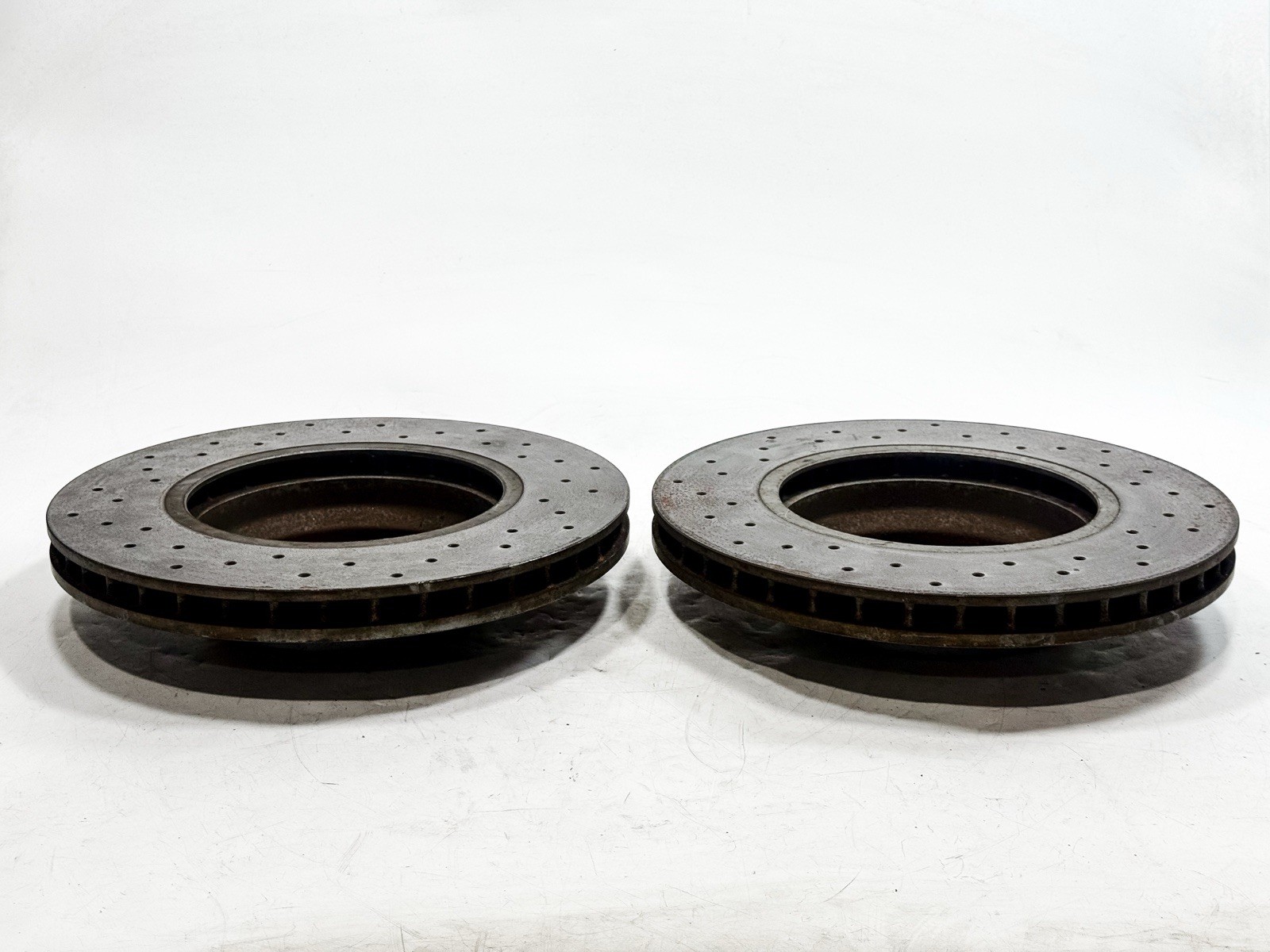 BMW 335i 335XI E93 E90 E92 Powersport Drilled Rotors Set Of 2