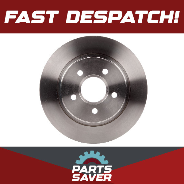 2x Brake Discs Pair Solid Rear 280mm 0986479S49 Bosch Set 1223566 1223568 BD1926
