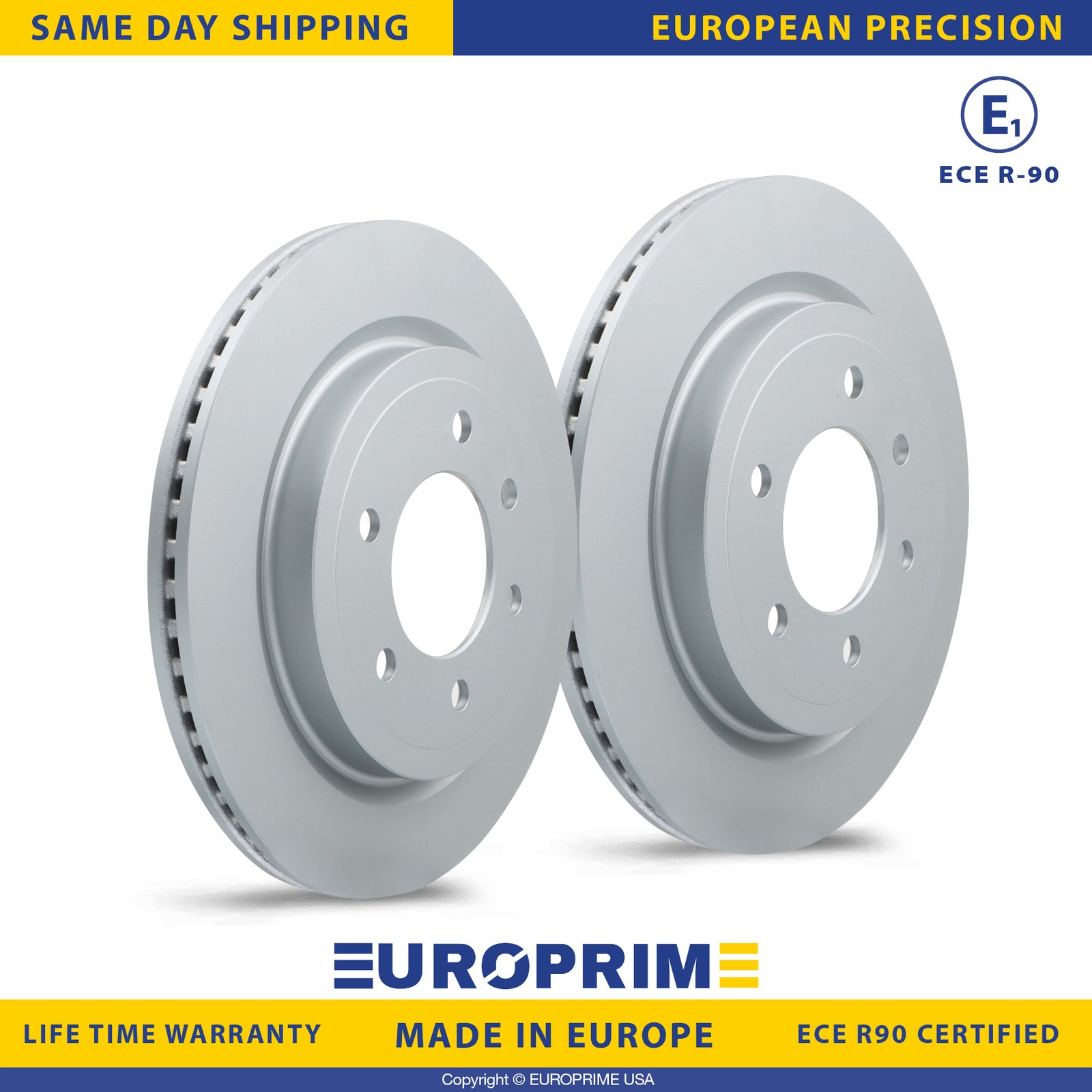 13.23 in Rear Brake Rotors Set for 18-21 Ford Expedition F-150 Lincoln Navigator