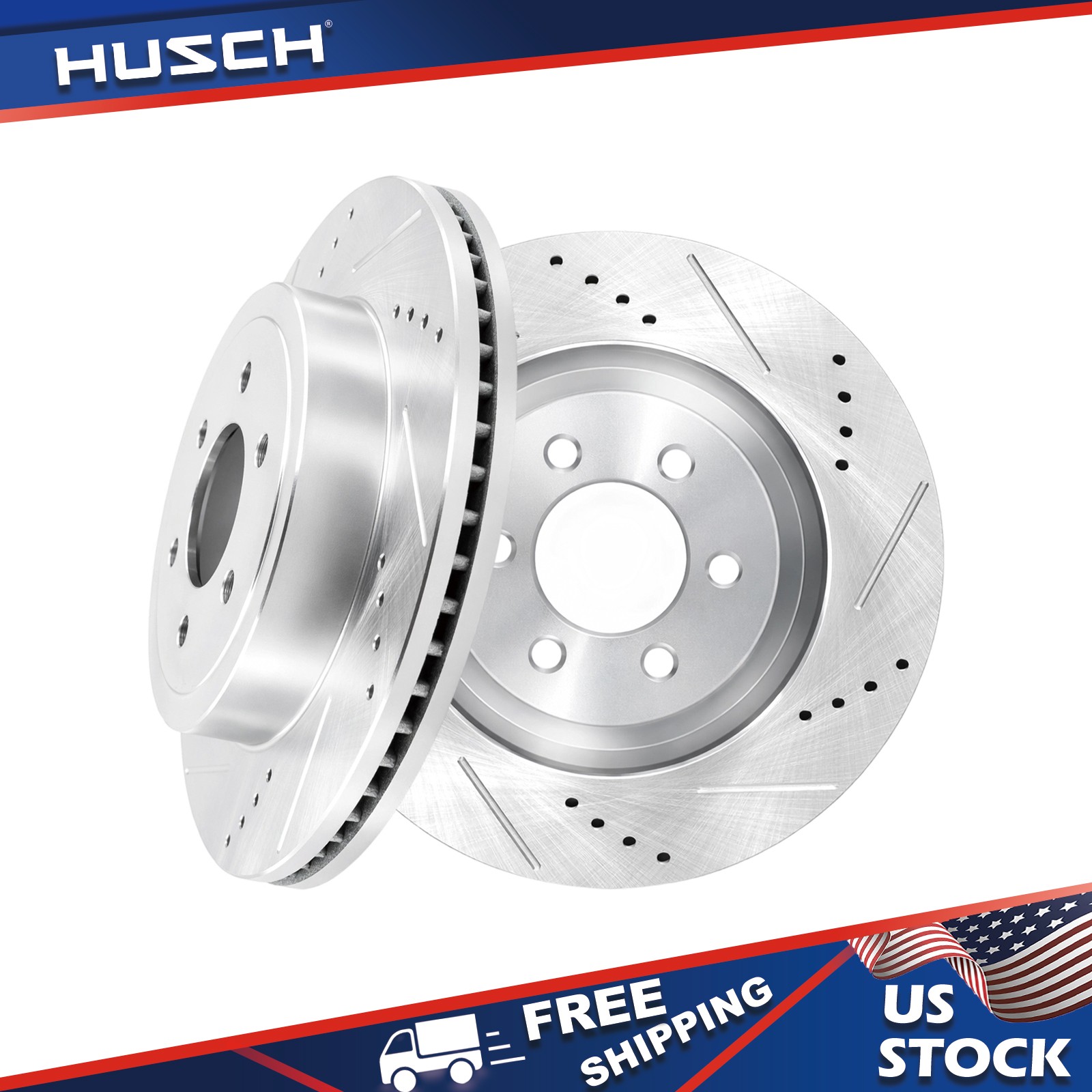 Front Brake Rotors Set for 2003 2004 Dodge Dakota