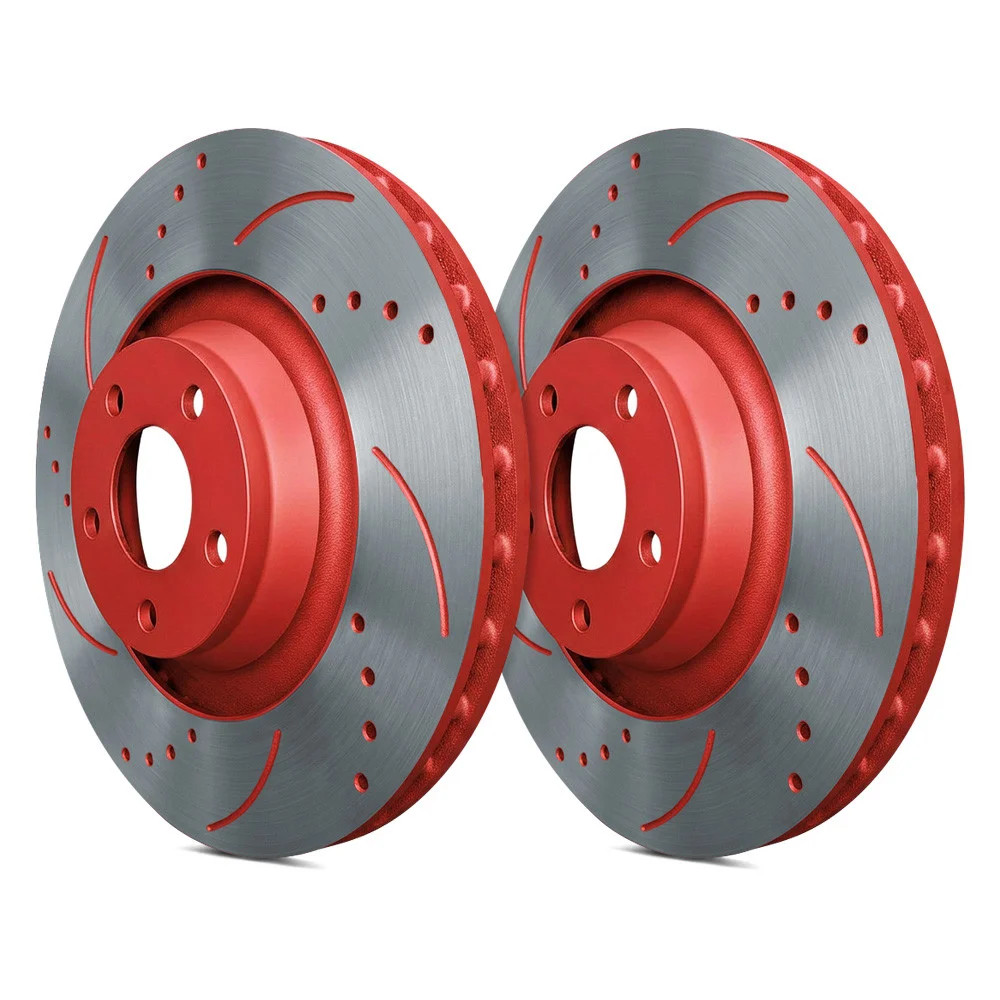 SP Performance Drilled & Slotted 1-Piece Brake Rotors