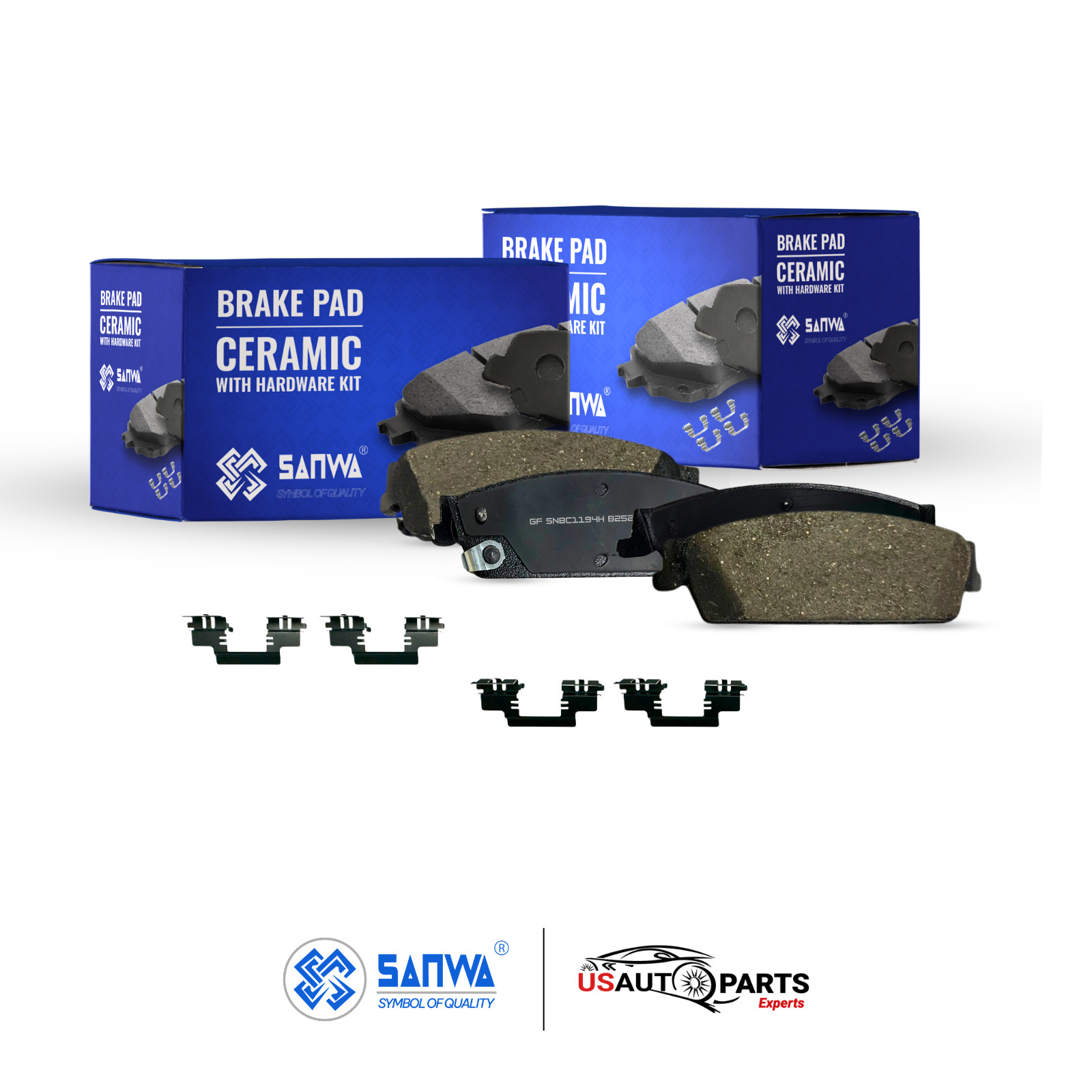REAR BRAKE ROTOR VENTED GEOMET COATED &CERAMIC PAD KIT 345 mm FOR CADILLAC 07-20