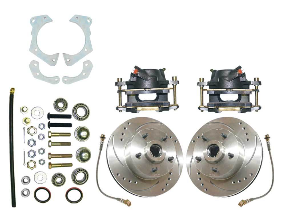 1965-68 Chevy Impala High Performance Disc Brake Kit With Power Brake Conversion