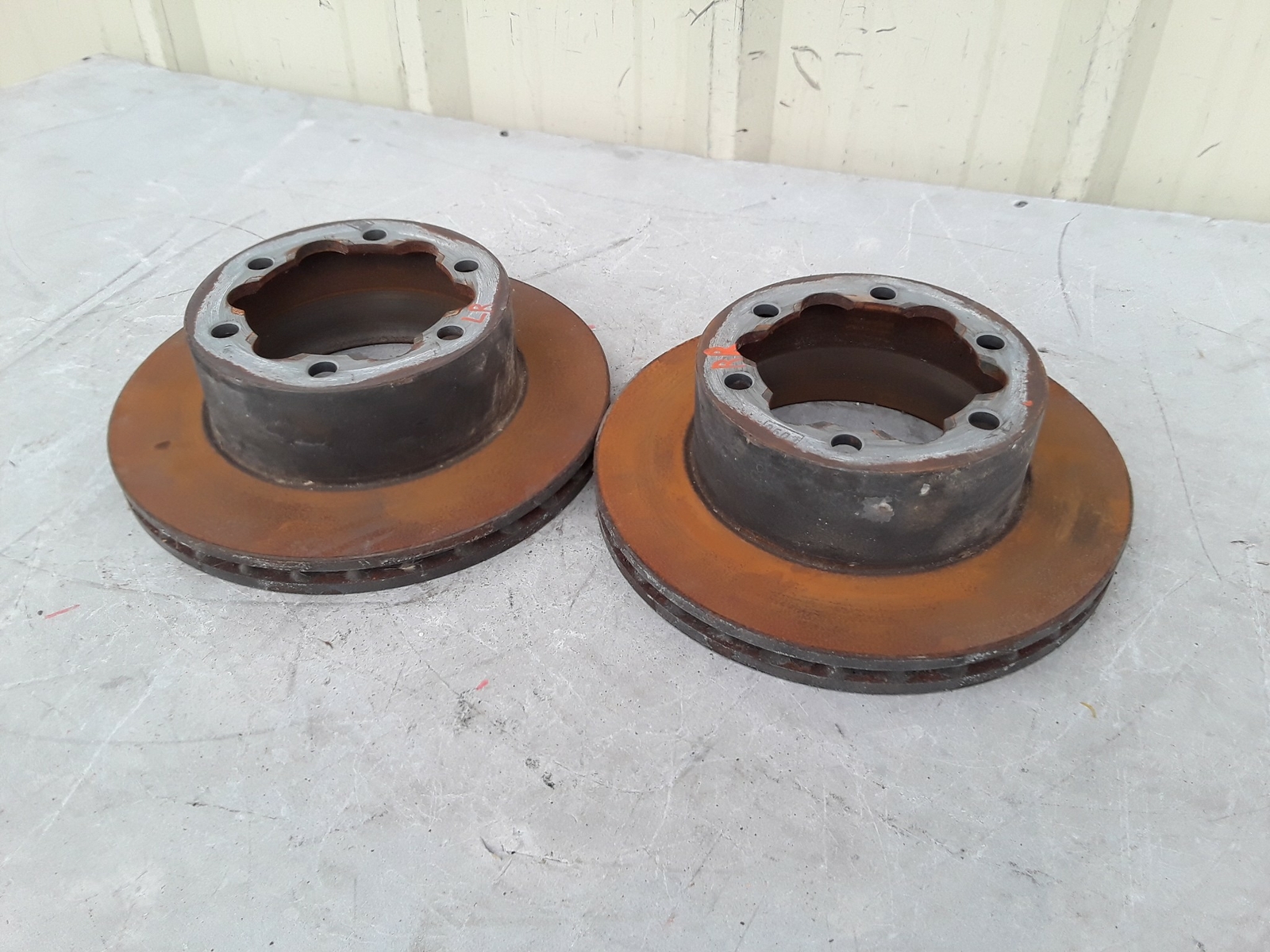 2010-2018 MERCEDES SPRINTER W906 REAR LEFT & RIGHT BRAKE ROTORS DISC SET OEM