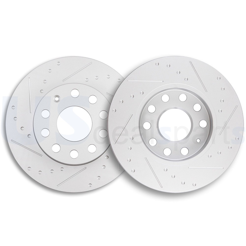 For 2012-2013 Volkswagen Golf Highline Comfortline 2,0L Discs Brake Rear Rotors