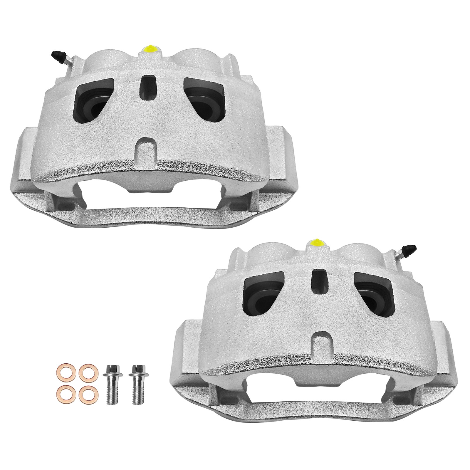 Front Brake Caliper Rotor Pad for GMC Chevrolet Silverado Sierra 2500 3500 HD