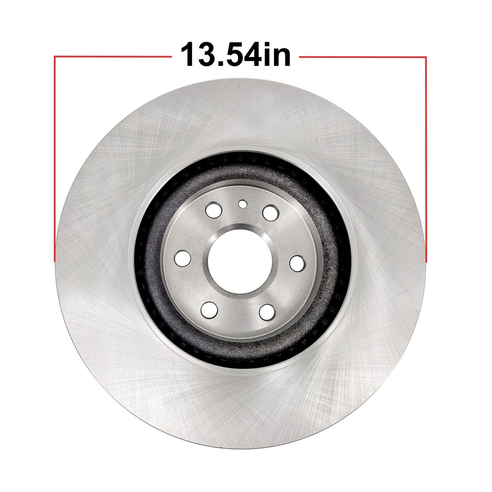 Front Brake Rotor & Ceramic Pad For 2010 – 2012 2013 2014 2015 2016 Cadillac SRX