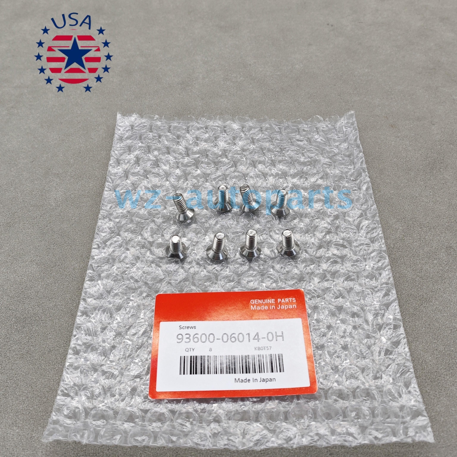 OEM New 8× Screws Rotor Brake Disc Retaining 93600-06014-0H For Honda Accord US