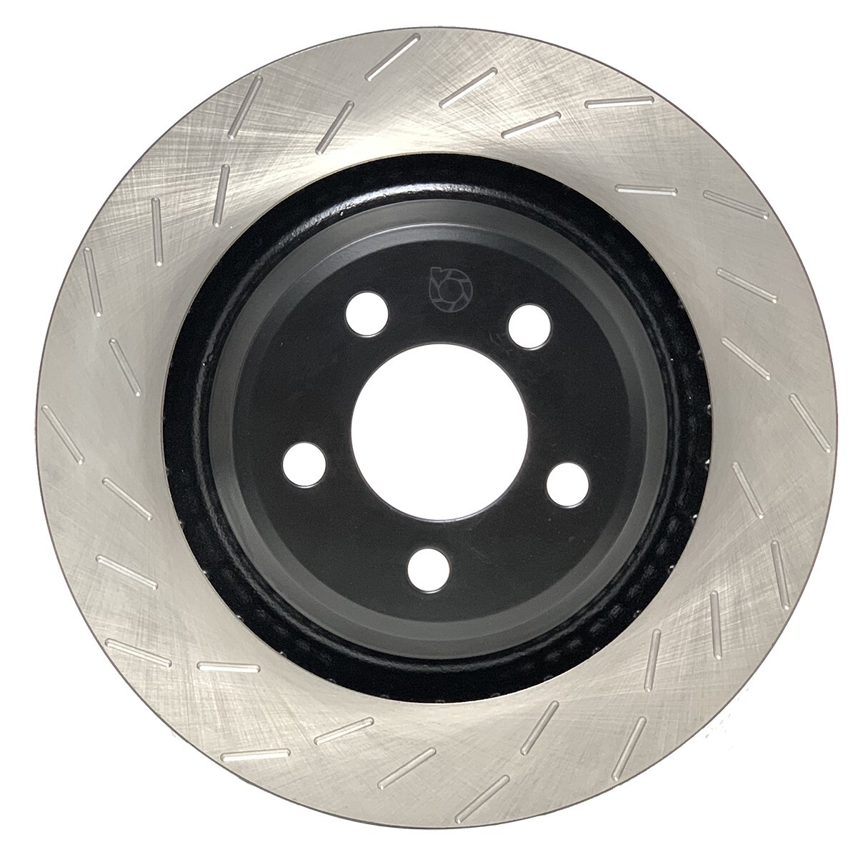 FRONT+REAR BRAKENETIC PREMIUM Slotted Brake Rotors Hellcat SRT w/6 PISTON BREMBO