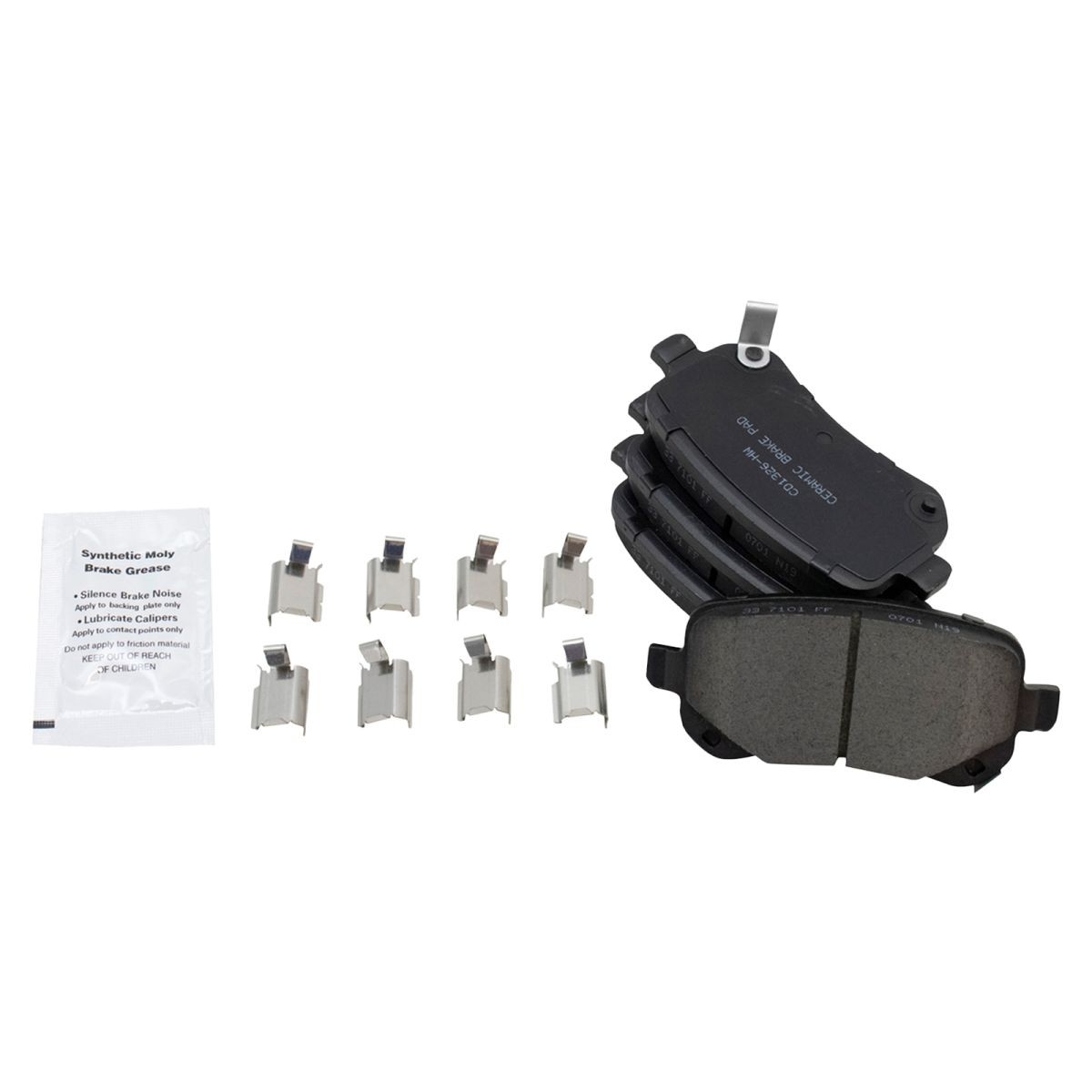Rear Posi Ceramic Brake Pad & Rotor Kit for Chrysler Dodge VW Minivan