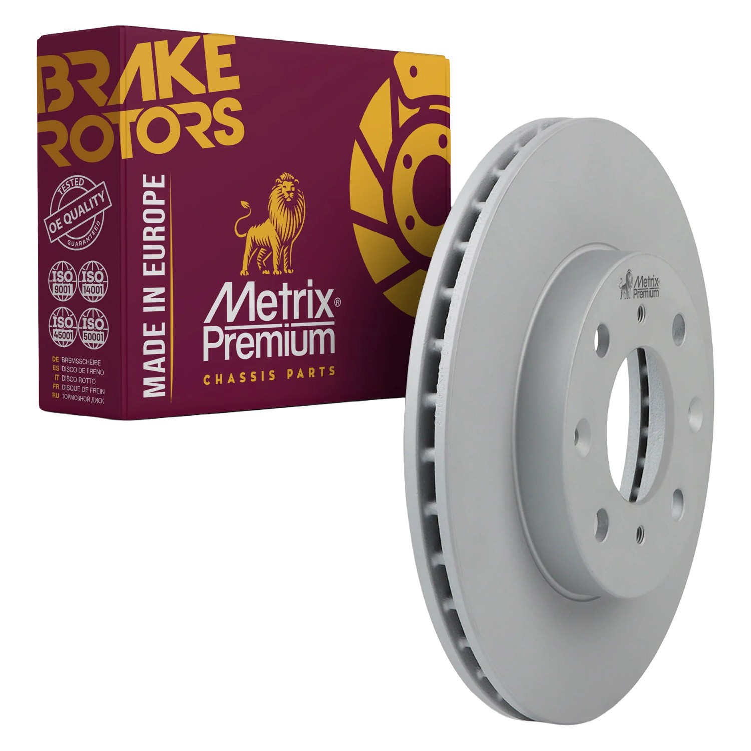 For Honda Civic 90-00 Metrix Premium Chassis Parts Vented Front Brake Rotor