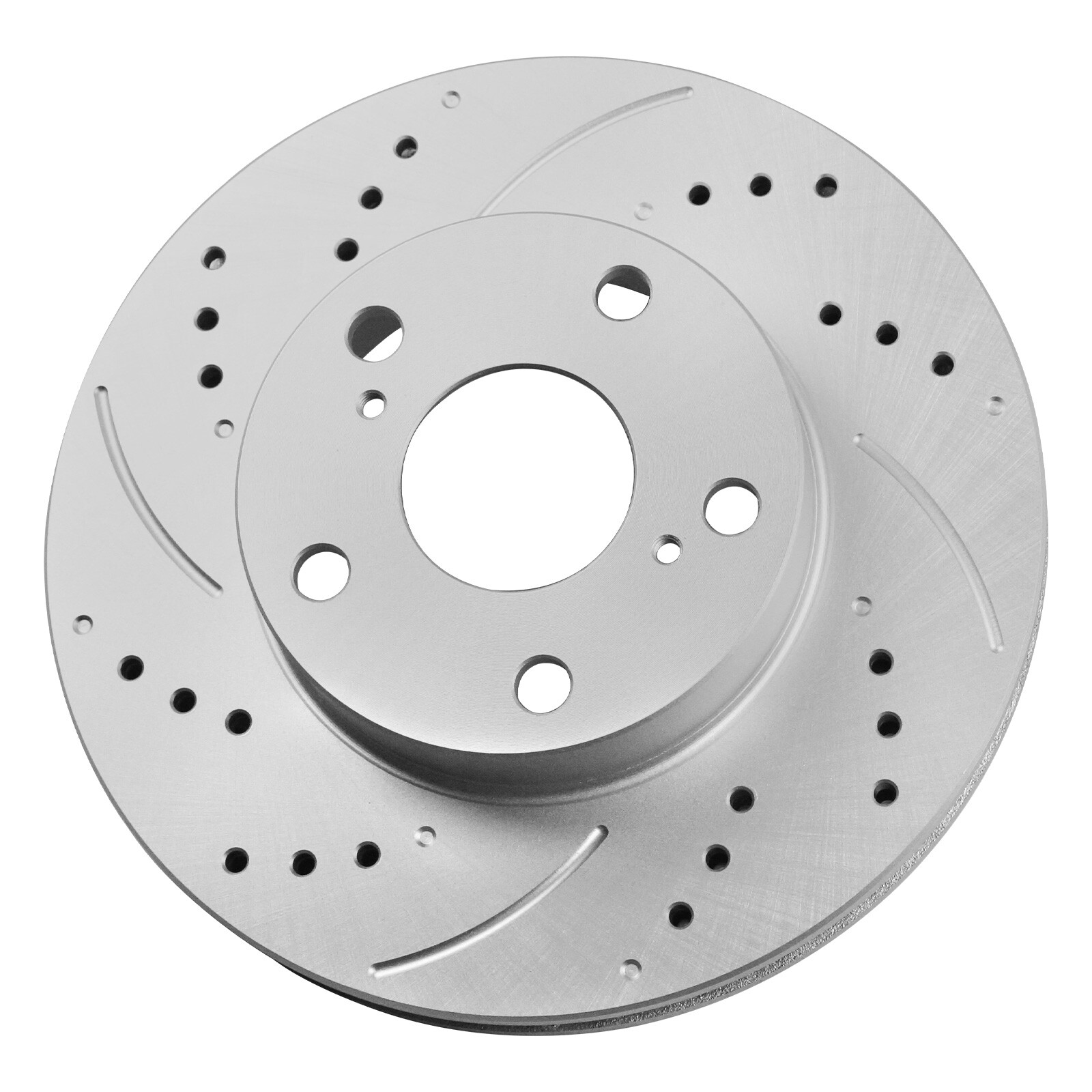 Front Drilled Rotor Brake Ceramic Pad for 2005 – 2015 Toyota Tacoma 5 LUG Model