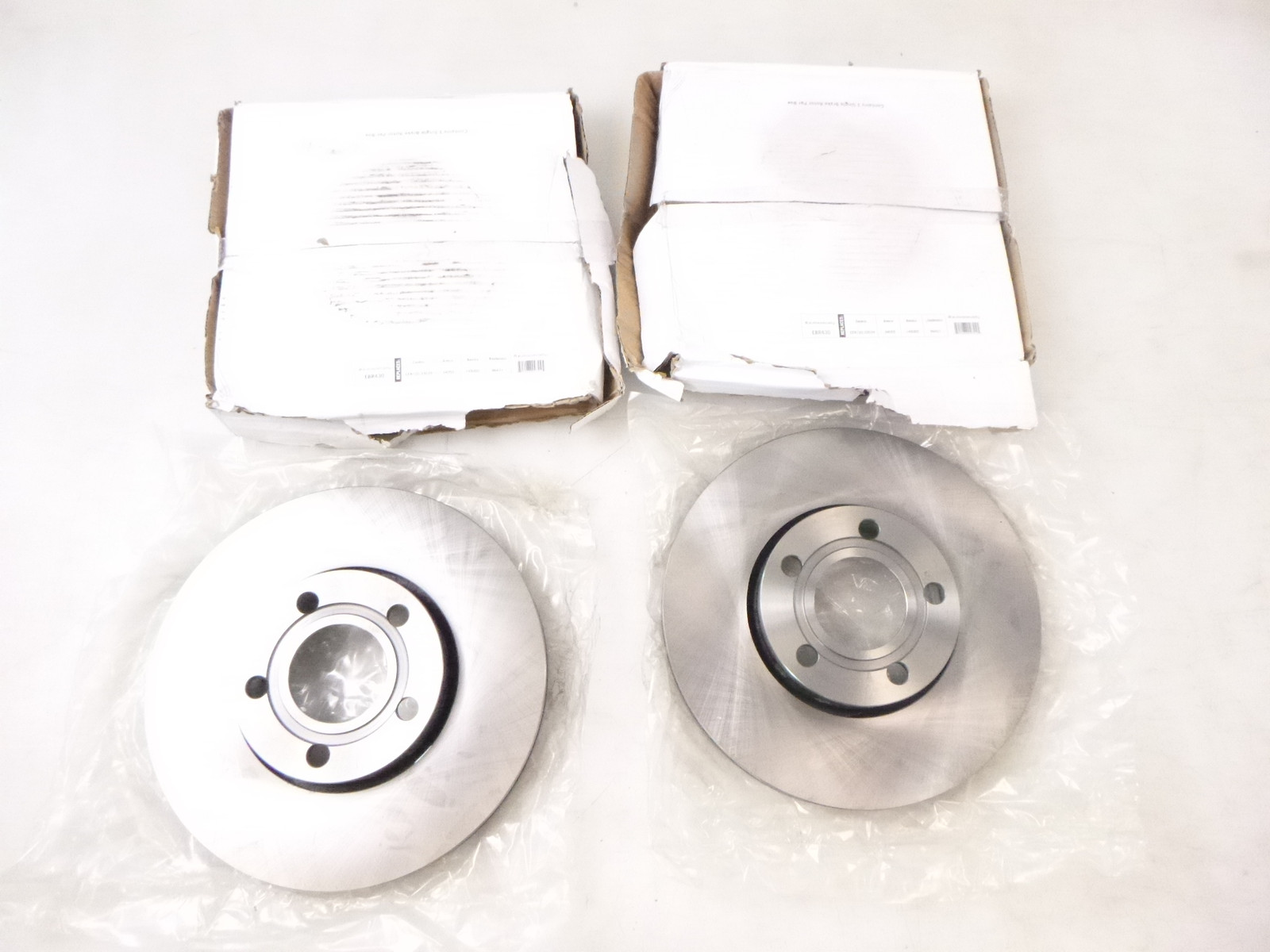 Pair EBR430 Front Drilled Slotted & Zinc Brake Rotor for 1996-2001 Audi A4