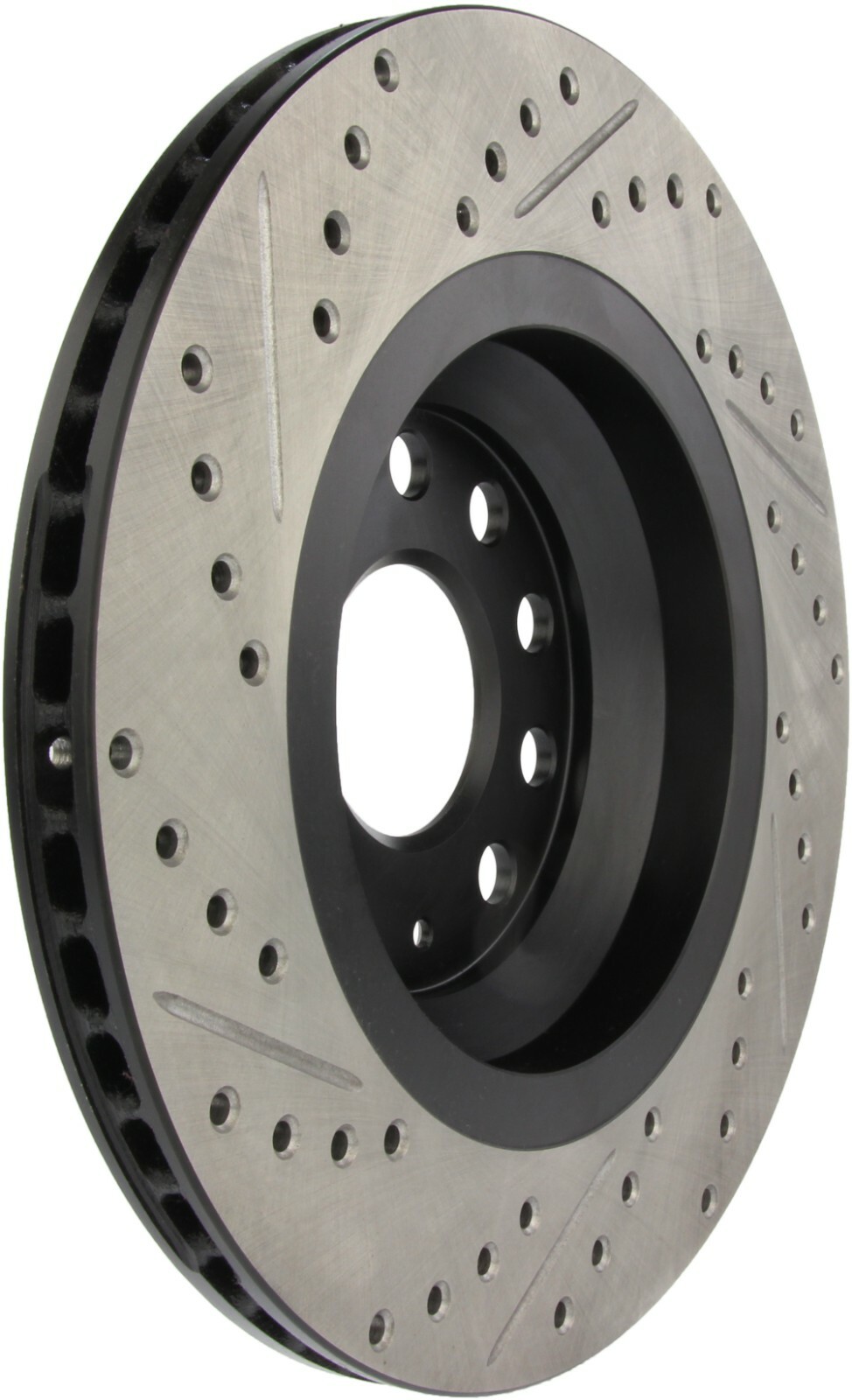 StopTech Sport Drilled & Slotted 1-Piece Rear Brake Rotor for VW Passat 06-09