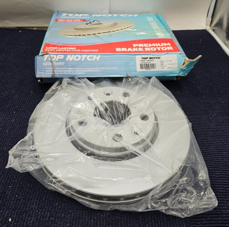 TOP NOTCH TN981196GEO Disc Brake Rotor Fits Nissan 20-25 Sentra, 21-23 Kicks