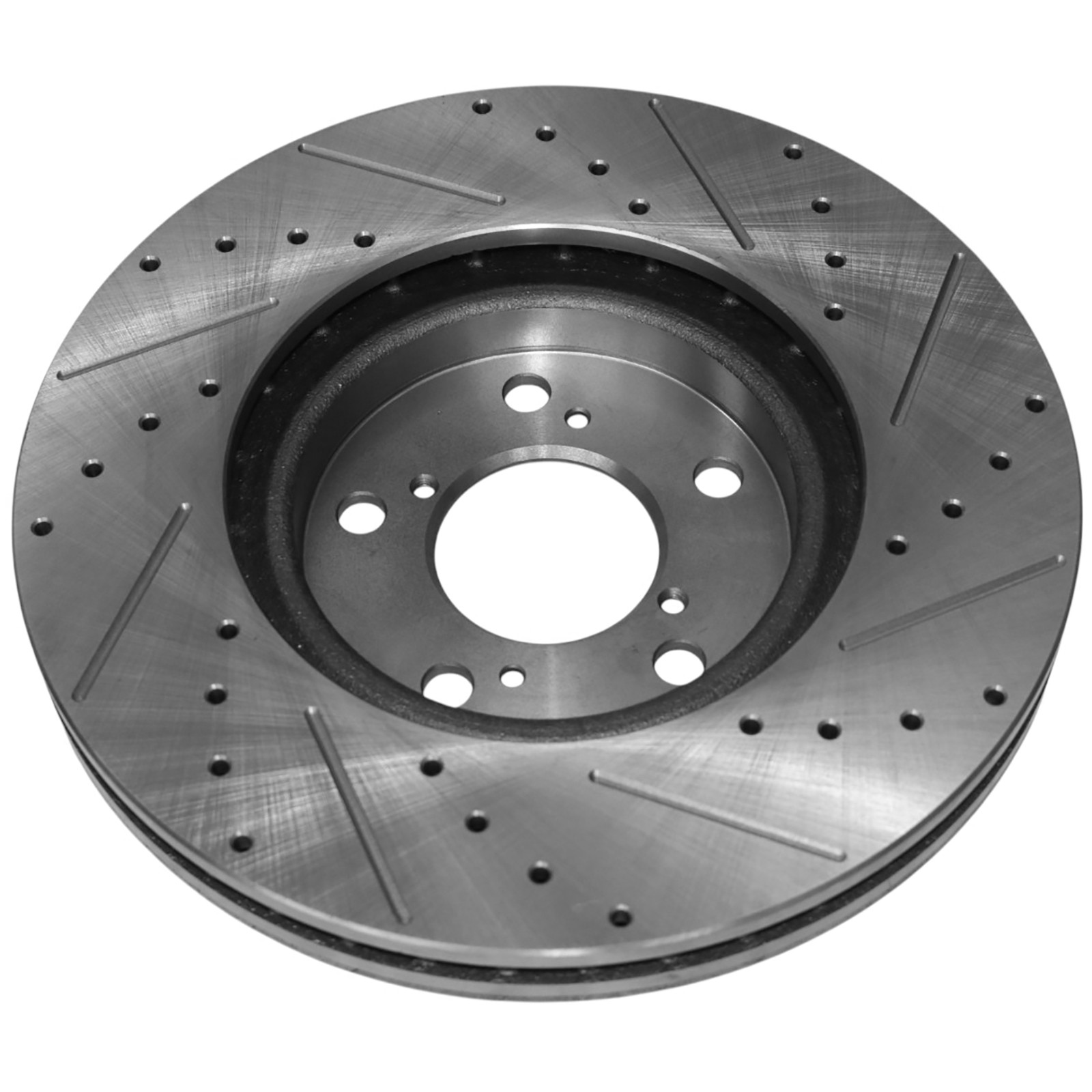2pcs Front Drilled & Slotted Disc Brake Rotors for 2006-2014 Honda Ridgeline