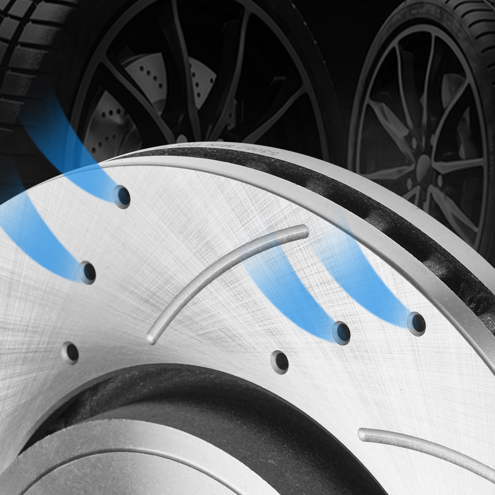 12.99″ Front Drilled Disc Rotors for Jeep Grand Cherokee