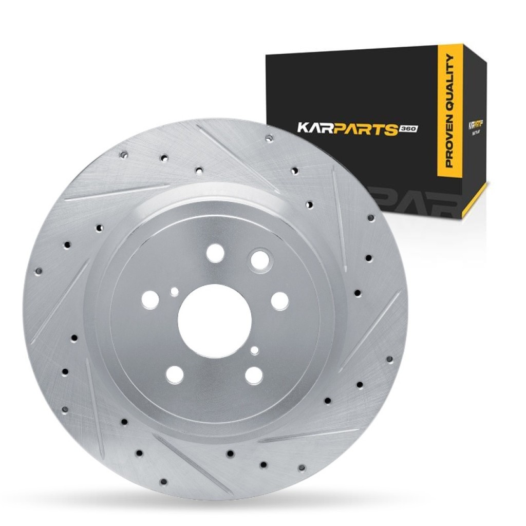 For Lexus SC430/IS350 2008-2010 Brake Rotor | 345mm. / 13.58in. Outside Diameter